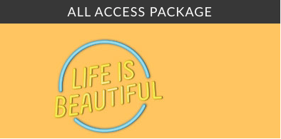 life is beautiful hotel package all access