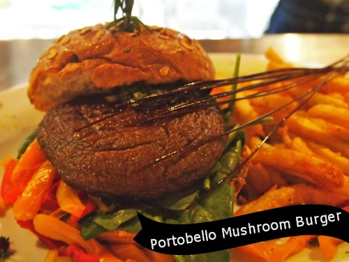 Hash House a Go Go Portobello Mushroom Burger