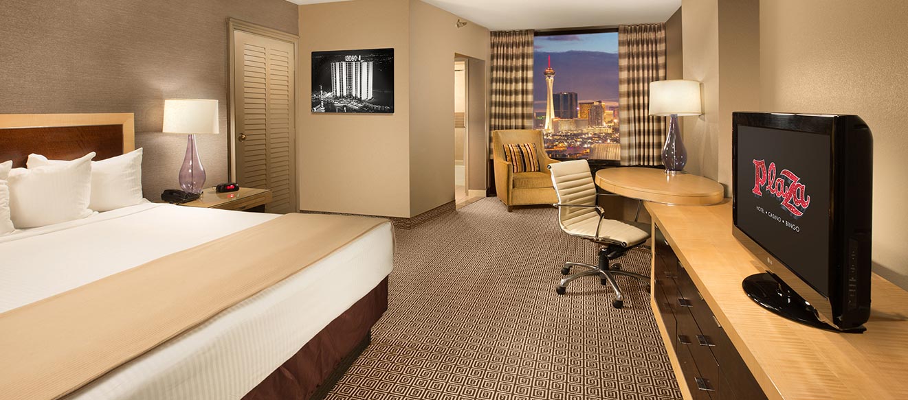 Deluxe View Rooms Downtown Las Vegas Plaza Hotel Casino