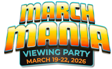 Plaza March Mania Viewing Party Logo
