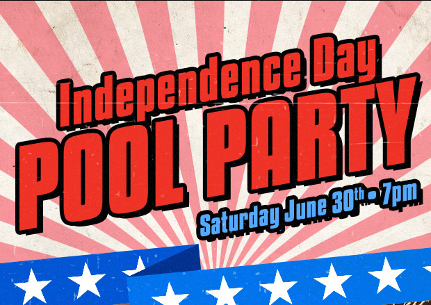 independence day pool party