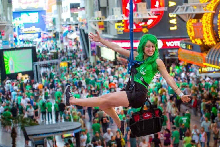 St. Patrick’s Day Party in Downtown Las Vegas The Plaza Hotel & Casino