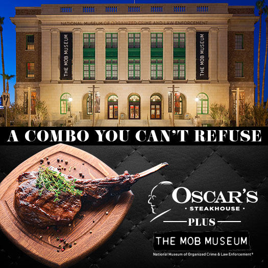 Oscar's Best Steakhouse in Downtown Las Vegas Plaza