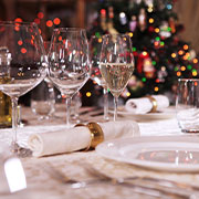 Plaza Hotel Ballroom Special Event Table Setup