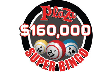$160,000 Super Bingo Logo