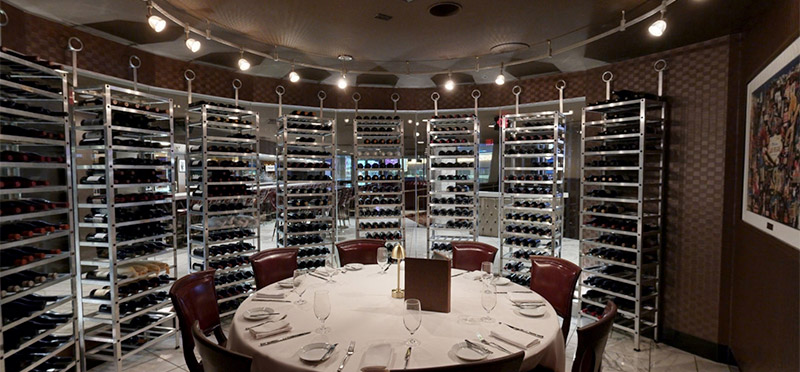 Oscar's Steakhouse Wine Room 3D Tour
