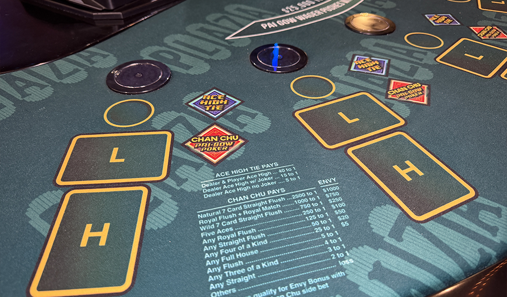 Dealer open pai gow
