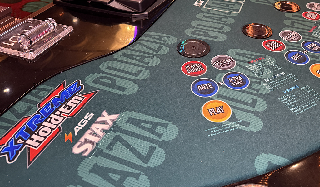 Xtreme Hold’em table